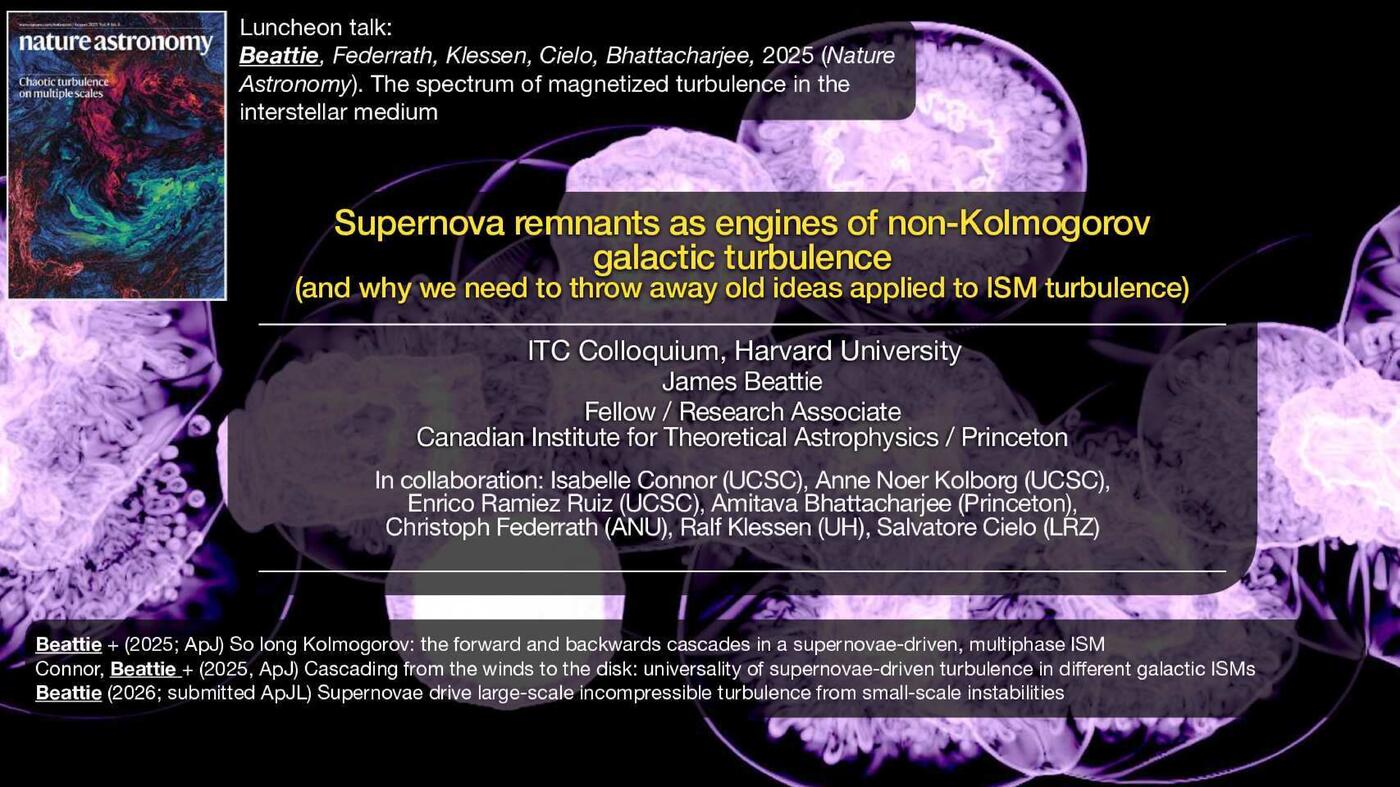 Preview slide for Supernova remnants as engines of non-Kolmogorov galactic turbulence (and why we need to throw away old ideas applied to ISM turbulence)