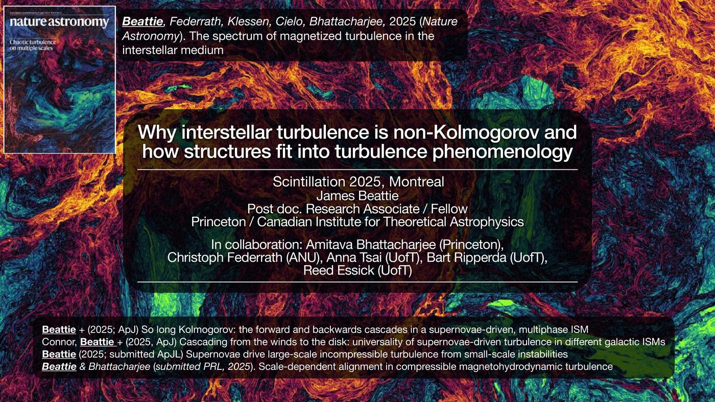 Preview slide for Why interstellar turbulence is non-Kolmogorov and how structures fit into turbulence phenomenology