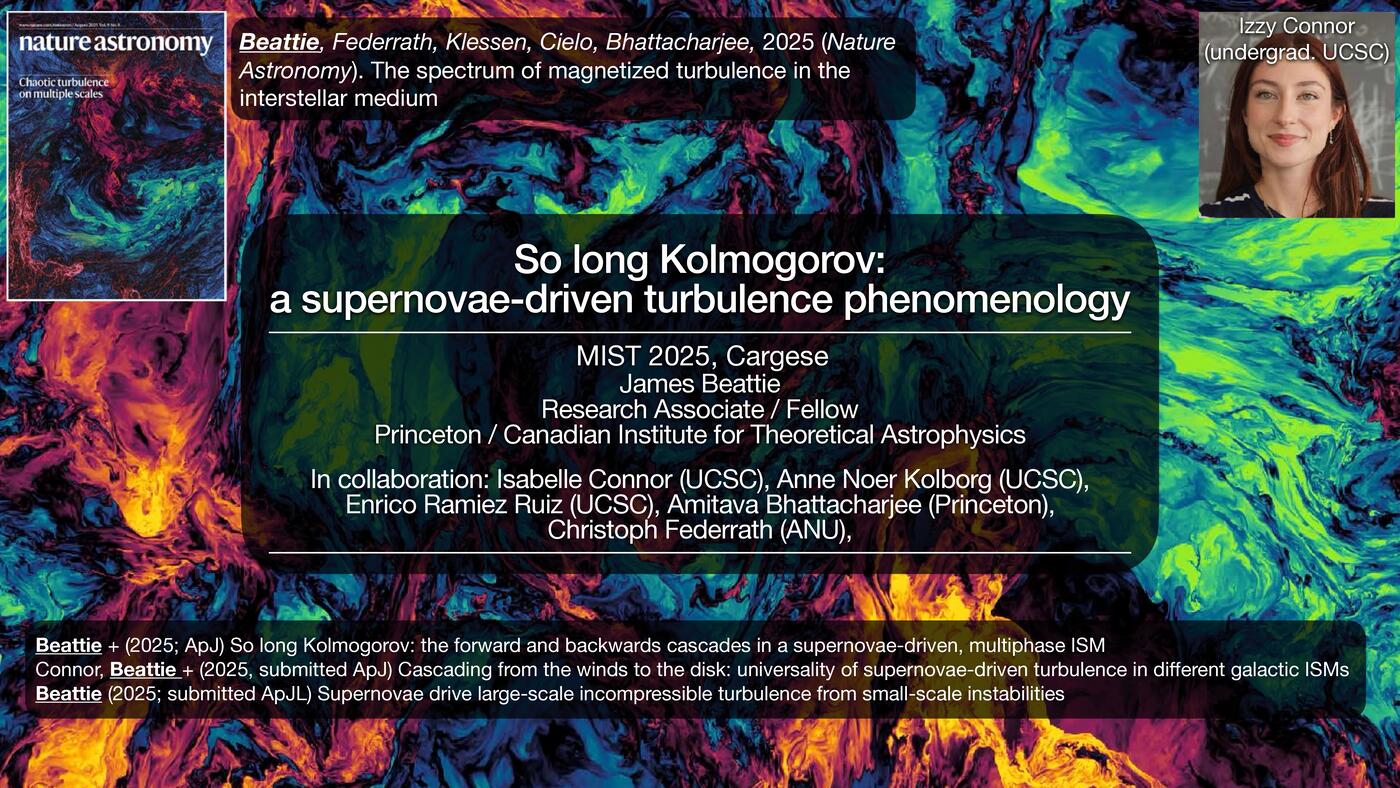 Preview slide for So long Kolmogorov -- a supernovae-driven turbulence phenomenology